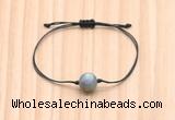 CGB9983 Fashion 12mm labradorite gemstone adjustable bracelet jewelry