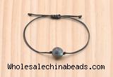 CGB9984 Fashion 12mm faceted labradorite adjustable bracelet jewelry