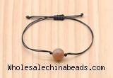 CGB9986 Fashion 12mm moonstone adjustable bracelet jewelry