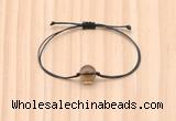 CGB9990 Fashion 12mm smoky quartz adjustable bracelet jewelry