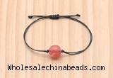 CGB9993 Fashion 12mm cherry quartz adjustable bracelet jewelry