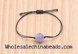 CGB9995 Fashion 12mm lavender amethyst adjustable bracelet jewelry