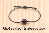 CGB9999 Fashion 12mm garnet gemstone adjustable bracelet jewelry