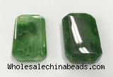 CGP3600 35*55mm faceted octagonal agate pendants wholesale
