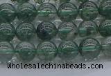 CGQ501 15.5 inches 6mm round imitation green phantom quartz beads