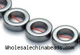 CHE15 16 inches 12mm donut shape hematite beads Wholesale