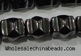 CHE232 15.5 inches 10*12mm hematite beads wholesale