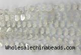 CHG122 15.5 inches 8mm flat heart opal beads wholesale