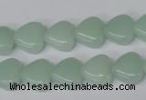 CHG30 15.5 inches 12*12mm heart amazonite gemstone beads wholesale
