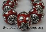 CIB221 18mm round fashion Indonesia jewelry beads wholesale