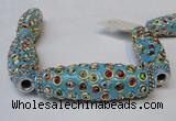 CIB31 17*60mm rice fashion Indonesia jewelry beads wholesale