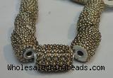 CIB435 14*21mm drum fashion Indonesia jewelry beads wholesale