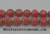 CIB548 22mm round fashion Indonesia jewelry beads wholesale