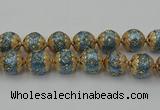 CIB551 22mm round fashion Indonesia jewelry beads wholesale