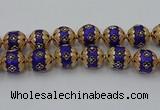 CIB553 22mm round fashion Indonesia jewelry beads wholesale