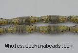 CIB601 16*60mm rice fashion Indonesia jewelry beads wholesale