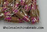 CIB603 16*60mm rice fashion Indonesia jewelry beads wholesale