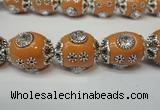 CIB80 16*22mm oval fashion Indonesia jewelry beads wholesale