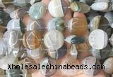 CIBS63 15 inches 20mm coin Agate gemstone beads wholesale