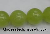 CKA208 15.5 inches 18mm round Korean jade gemstone beads