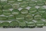 CKC266 15.5 inches 8*10mm oval natural green kyanite beads
