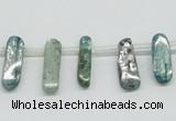 CKC31 16 inches 6*25mm wand natural kyanite beads wholesale
