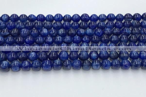CKC778 15.5 inches 6mm round blue kyanite beads wholesale