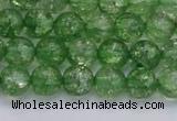 CKQ337 15.5 inches 8mm round dyed crackle quartz beads wholesale