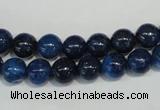 CKU102 15.5 inches 8mm round dyed kunzite beads wholesale