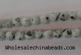 CKW01 15.5 inches 6mm round kiwi jasper gemstone beads