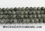CLB1078 15.5 inches 12mm faceted round labradorite beads