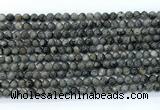 CLB1200 15.5 inches 4mm round black labradorite gemstone beads