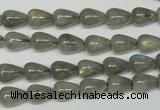 CLB152 15.5 inches 7*9mm teardrop labradorite gemstone beads