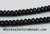 CLB300 15.5 inches 3*6mm rondelle black labradorite gemstone beads