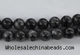 CLB351 15.5 inches 6mm round black labradorite beads wholesale