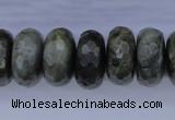 CLB58 15.5 inches 10*20mm faceted rondelle labradorite beads
