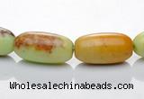 CLE04 16 inch rice 8*16mm lemon turquoise stone beads Wholesale
