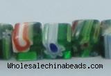 CLG563 16 inches 8*8mm cube lampwork glass beads wholesale