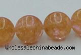 CLG608 16 inches 12mm round lampwork glass beads wholesale