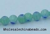 CLG624 10PCS 16 inches 6mm round lampwork glass beads wholesale
