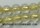 CLG836 15.5 inches 8mm round lampwork glass beads wholesale
