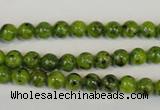 CLJ210 15.5 inches 6mm round dyed sesame jasper beads wholesale
