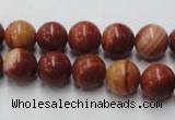 CMA203 15.5 inches 10mm round red malachite beads wholesale