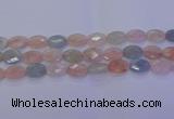 CMG266 15.5 inches 10*14mm faceted oval morganite beads