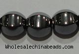 CMH130 15.5 inches 10*10mm pumpkin magnetic hematite beads