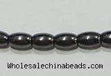 CMH145 15.5 inches 4*6mm rice magnetic hematite beads wholesale