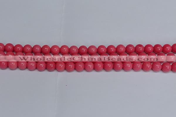 CMJ235 15.5 inches 10mm round Mashan jade beads wholesale
