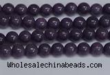 CMJ260 15.5 inches 4mm round Mashan jade beads wholesale