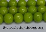 CMJ270 15.5 inches 10mm round Mashan jade beads wholesale