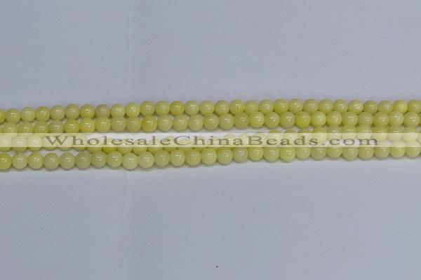 CMJ296 15.5 inches 6mm round Mashan jade beads wholesale